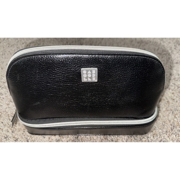 Caboodles Jewelry & Makeup Storage Travel Bag Black‎ & Multi Color Polkadots - Picture 1 of 5